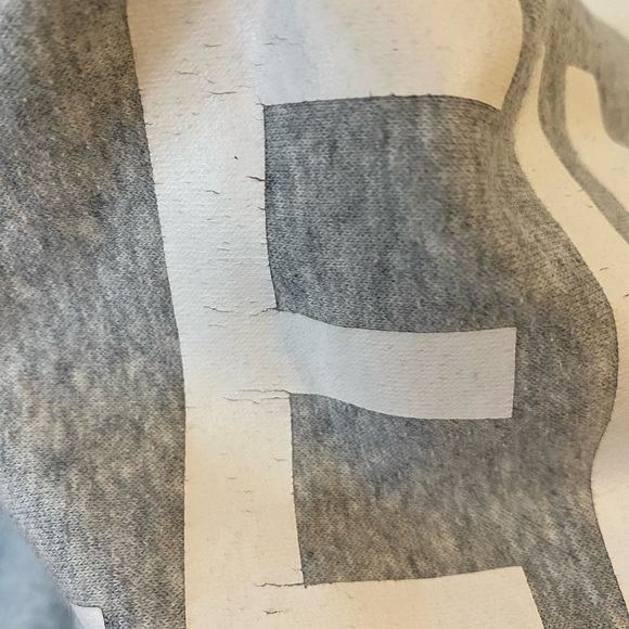 Calvin Klein Jeans Y2K Gray women’s Hoodie size small cotton blend - Picture 4 of 10